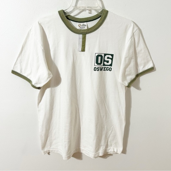 The Cotton Exchange Comb Cotton Short Sleeve Tee Graphic Oswego State University - Picture 1 of 7